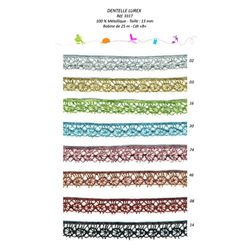 03317 Lurex Lace 13mm