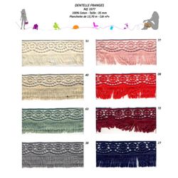 03377 Lace with Fringe, 35mm