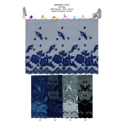 03530 Embroidered Lace, 130mm