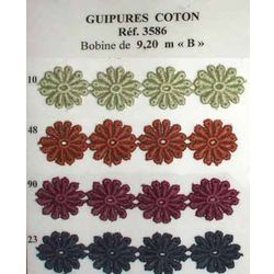 03586 Cotton Guipure &Flowers&