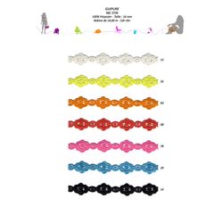 03726 Polyester Guipure 16mm
