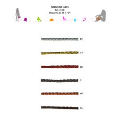 04148 Lurex Braided Cord, 5mm