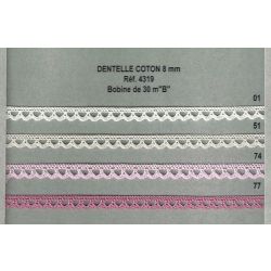 04319 Cotton Lace, 8mm