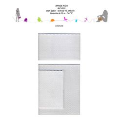 04551 Aida Cloth Trim, 50, 75, 100mm