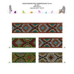 04667 35mm, Inca Jacquard