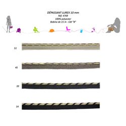 04769 Lurex Piping 100% Polyester