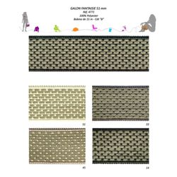 04771 Fancy Braid Ribbon 100% Polyester