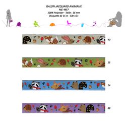04857 Animal Print Jacquard, 16mm