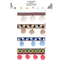 04991 Ball Fringe w/Multi Pattern Header