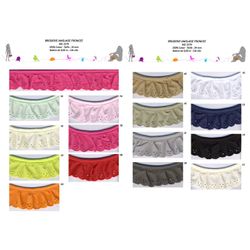05270 Cotton Ruffled Eyelet, 34mm