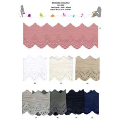 05289 100% Cotton Eyelet 54mm