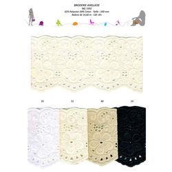 05302 Poly/Cotton Eyelet, 100mm