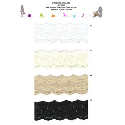 05303 Poly/Cotton Eyelet, 45mm