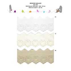 05305 Poly/Cotton Eyelet, 50mm