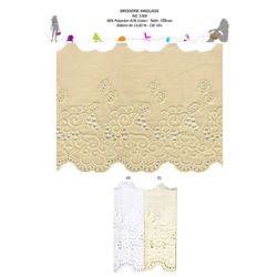 05308 Poly/Cotton Eyelet, 128mm