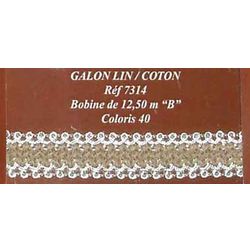 07314 Linen/Cotton Galon