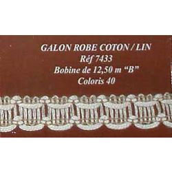 07433 Braided Cotton/Linen Galon