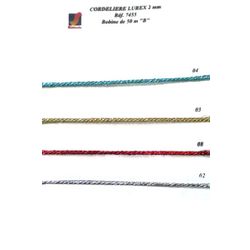07455 Lurex Cording, 2mm