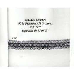 07475 Lurex Galon