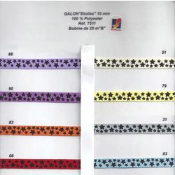 07511 Star Ribbon, 10mm