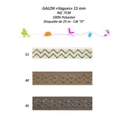 07538 Waves Galon - 15mm
