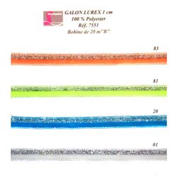 07551 Lurex Galon, 10mm