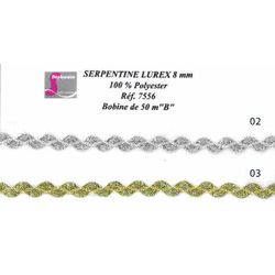 07556 Lurex Ric-Rac, 8mm