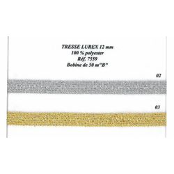 07559 Lurex Braid, 12mm