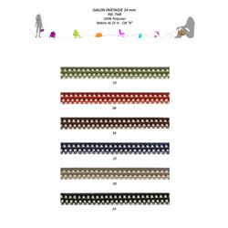 07568 Checkered Ribbon, 14mm