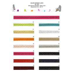 07604 Lurex Trim, 13mm