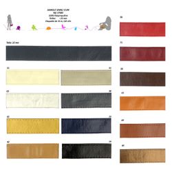 07680 Faux Leather Trim, 10 & 25mm