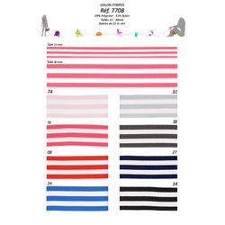 07708 Striped Ribbon, 15mm & 30mm
