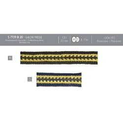 07729 Braided Galon, 20mm