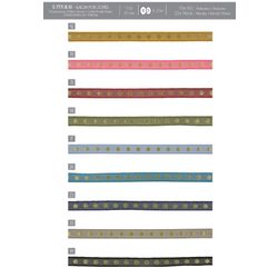 07771 Polka Dot Braid with Metallic