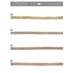 07779 Striped Trim, Linen & Poly, 11mm