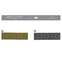07793 Chevron Pattern with Metallic
