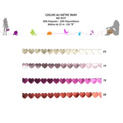08537 Hearts by the Yard, 9mm