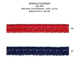 09092 Elastic Lace, 15mm