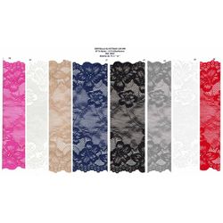 09094 Elastic Lace, 220mm, (~8-5/8&)