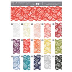 09132 Elastic Floral Lace, 55mm