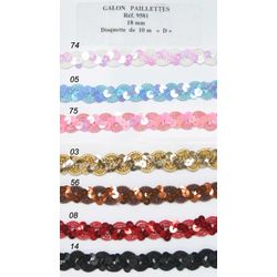 09581 Sequin Galon, 18mm