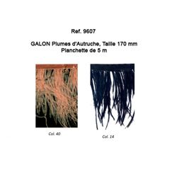 09607 Ostrich Feather Fringe