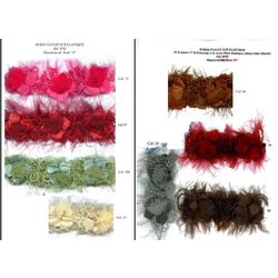 09702 Elastic Flower Trim
