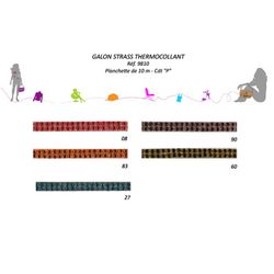 09810 Strass Trim (Iron On)