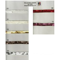 09863 2 Row Sequins Trim