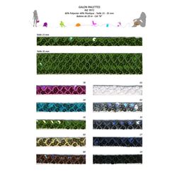 09972 Sequin Trim, 15mm & 35mm