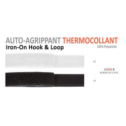10004 Iron-On Hook & Loop, 20mm