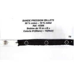 10306 Cotton Band of Snaps