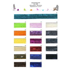11000 Sequin Galon, 20mm