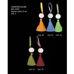 12409 Tassel with Shell, 8cm